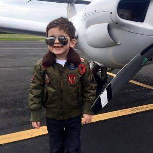 Top gun Aviator Flight Jacket Toddler 4T